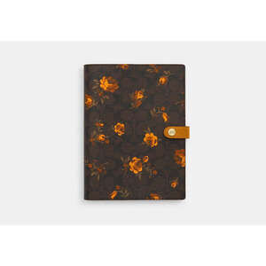 Notebook In Signature Canvas With Floral Print
